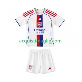 Divisa di Calcio Olympique Lyonnais Bambino Prima 2025/2026